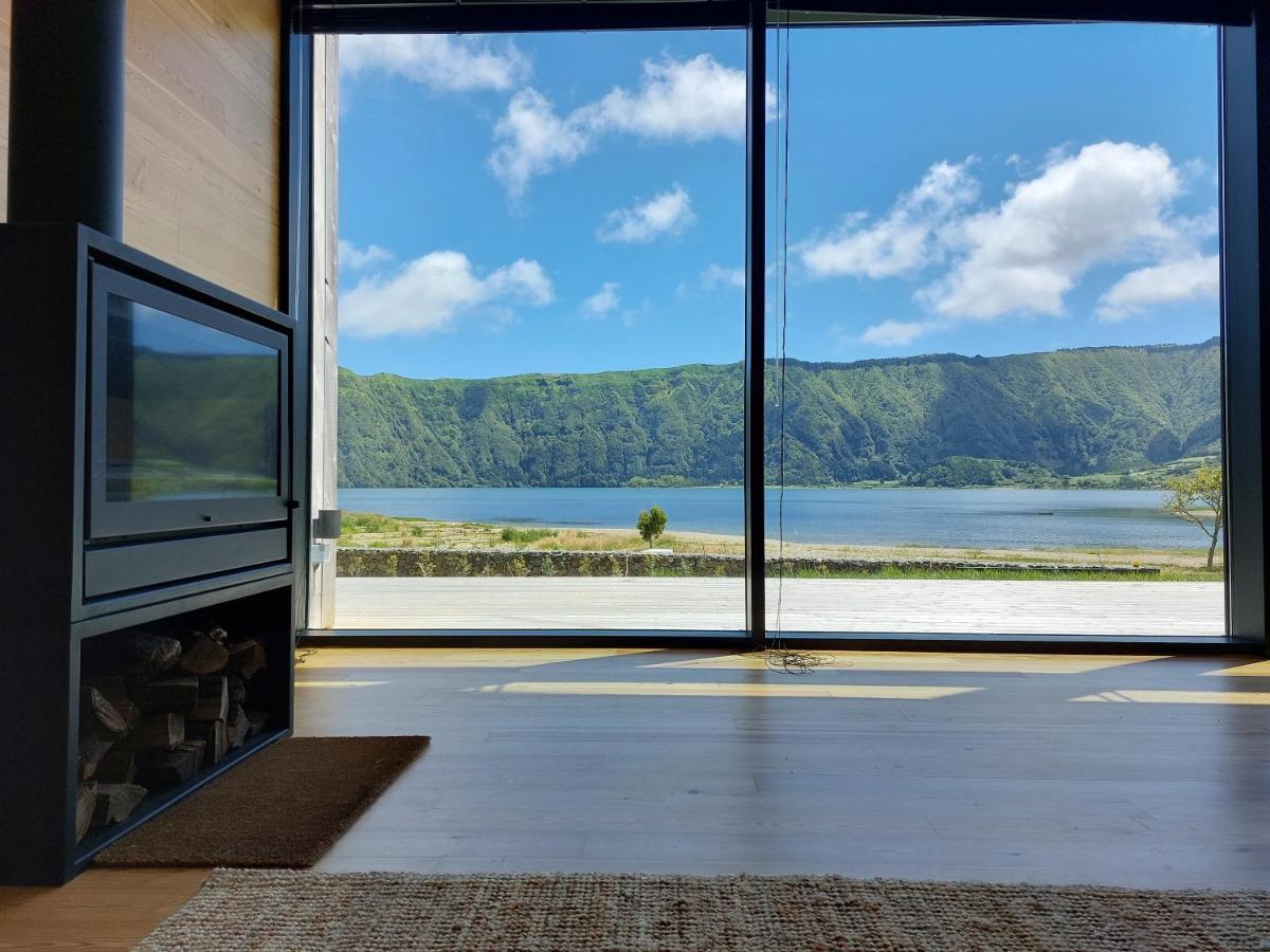 Sete Cidades Lake Cabin - Casa Da Lagoa Понта-Делгада Экстерьер фото