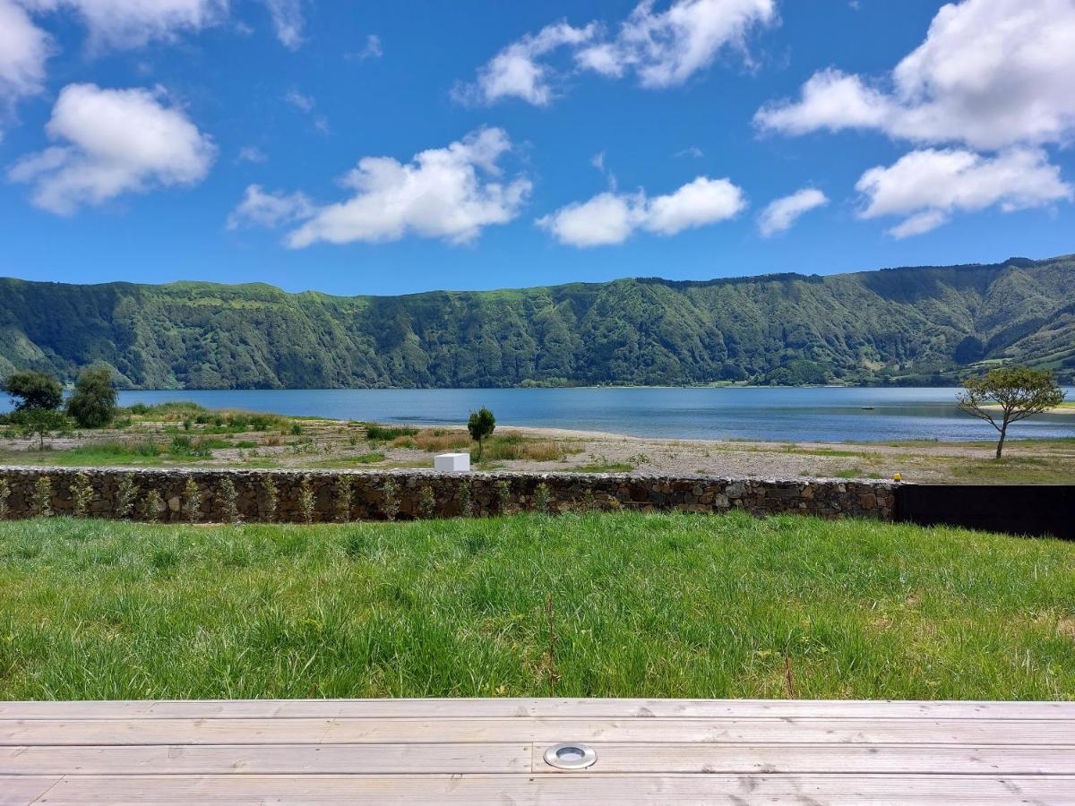 Sete Cidades Lake Cabin - Casa Da Lagoa Понта-Делгада Экстерьер фото