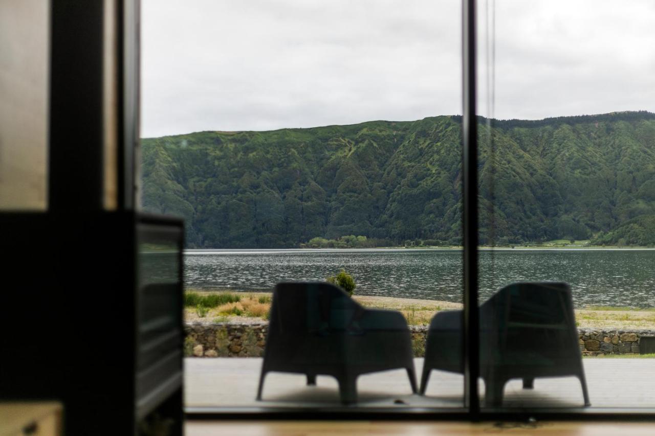 Sete Cidades Lake Cabin - Casa Da Lagoa Понта-Делгада Экстерьер фото