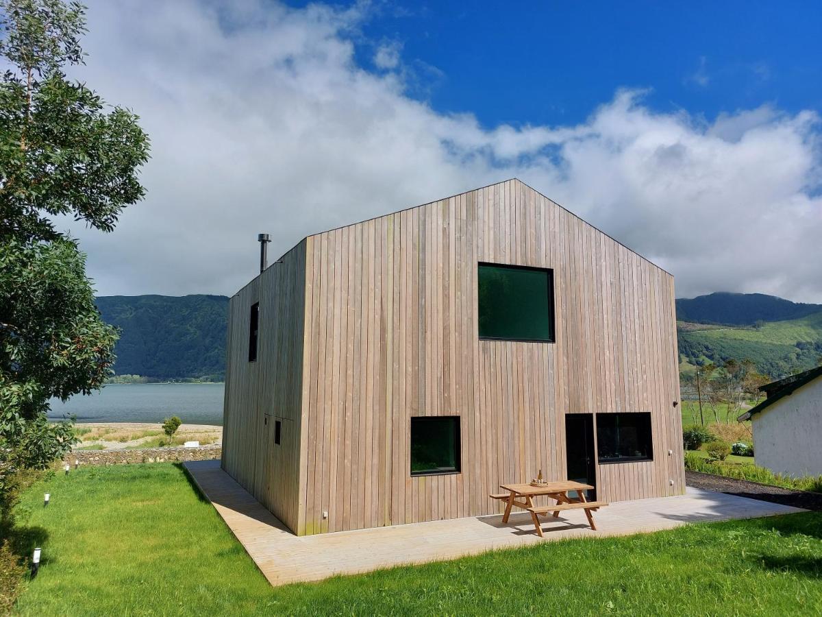 Sete Cidades Lake Cabin - Casa Da Lagoa Понта-Делгада Экстерьер фото