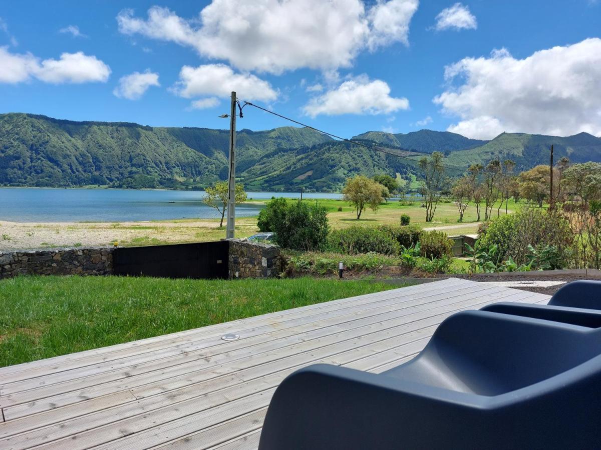 Sete Cidades Lake Cabin - Casa Da Lagoa Понта-Делгада Экстерьер фото