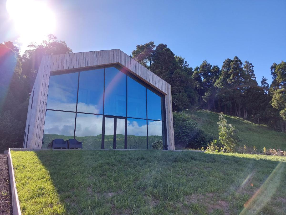 Sete Cidades Lake Cabin - Casa Da Lagoa Понта-Делгада Экстерьер фото