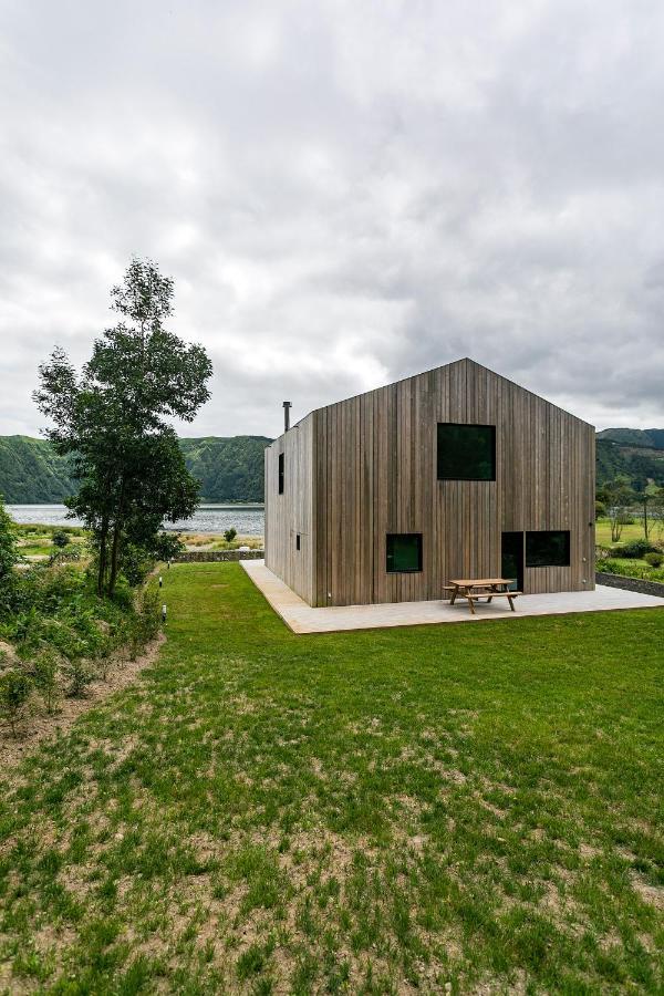 Sete Cidades Lake Cabin - Casa Da Lagoa Понта-Делгада Экстерьер фото