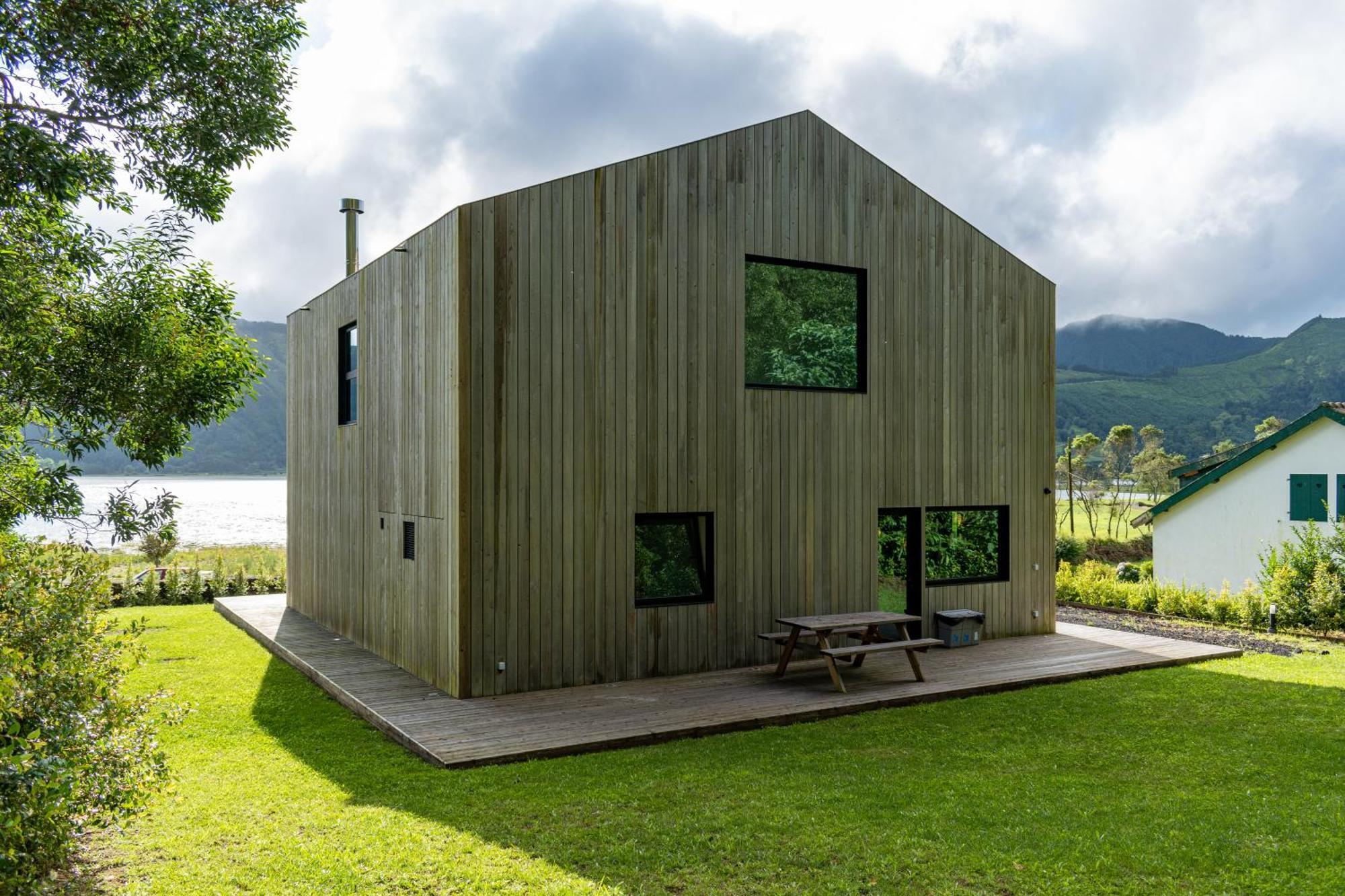 Sete Cidades Lake Cabin - Casa Da Lagoa Понта-Делгада Экстерьер фото