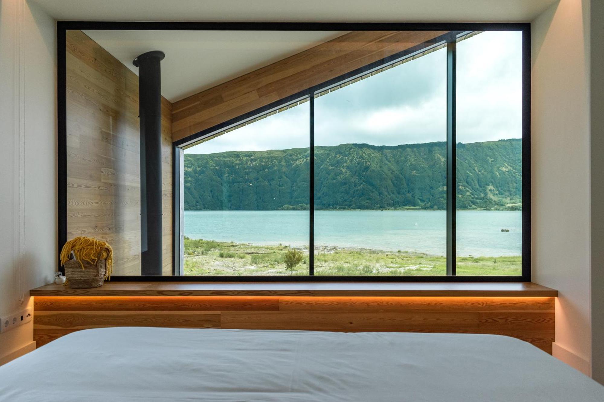 Sete Cidades Lake Cabin - Casa Da Lagoa Понта-Делгада Экстерьер фото