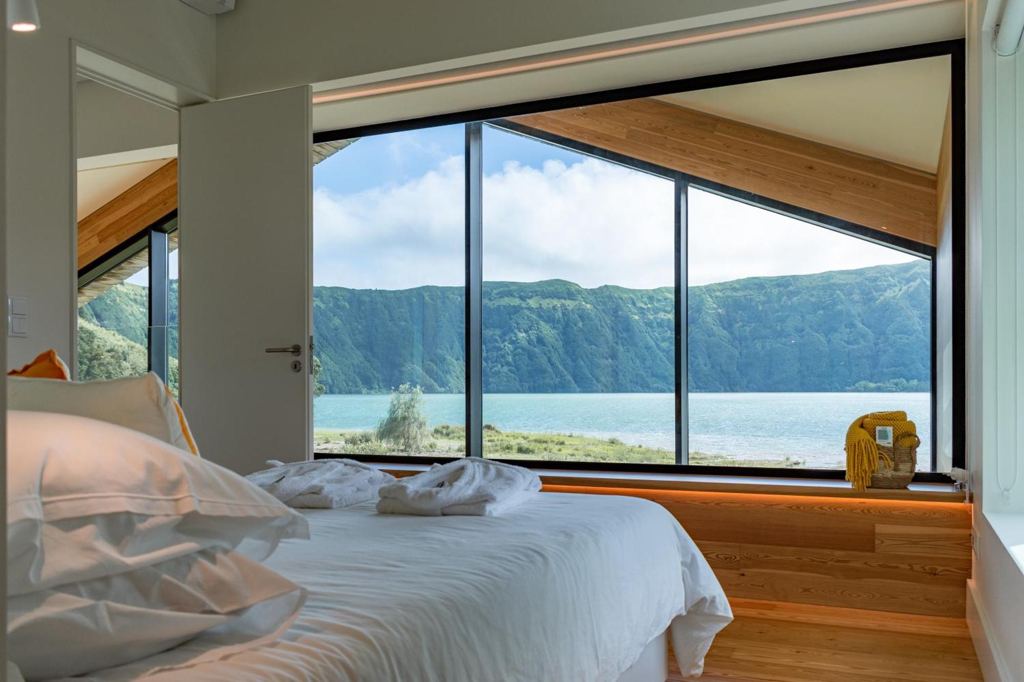 Sete Cidades Lake Cabin - Casa Da Lagoa Понта-Делгада Экстерьер фото