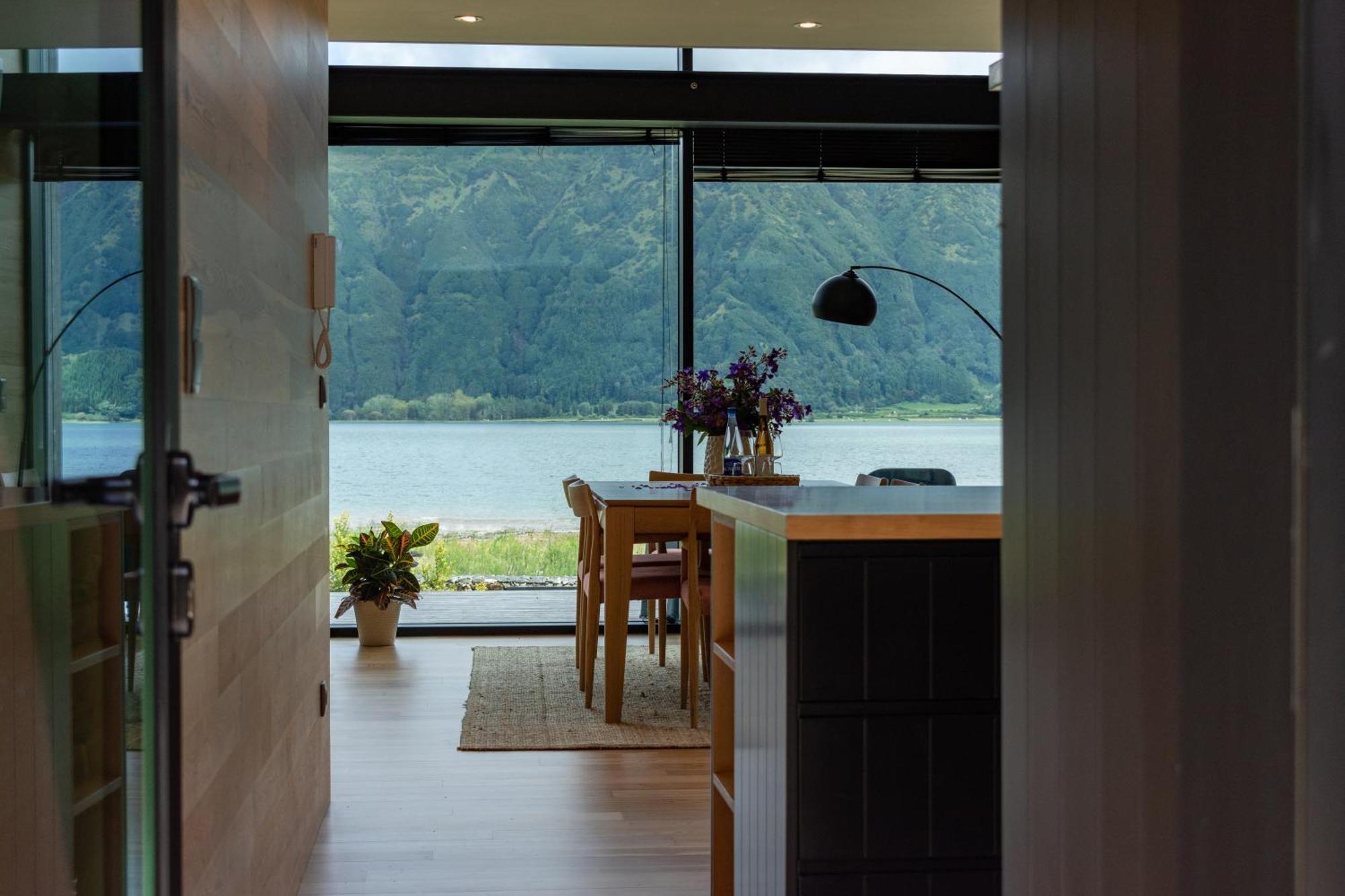 Sete Cidades Lake Cabin - Casa Da Lagoa Понта-Делгада Экстерьер фото