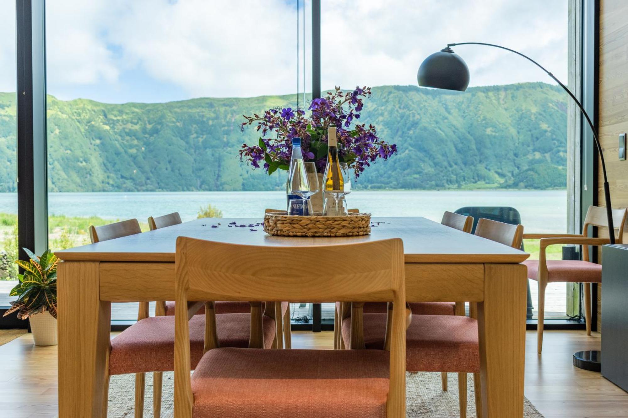 Sete Cidades Lake Cabin - Casa Da Lagoa Понта-Делгада Экстерьер фото