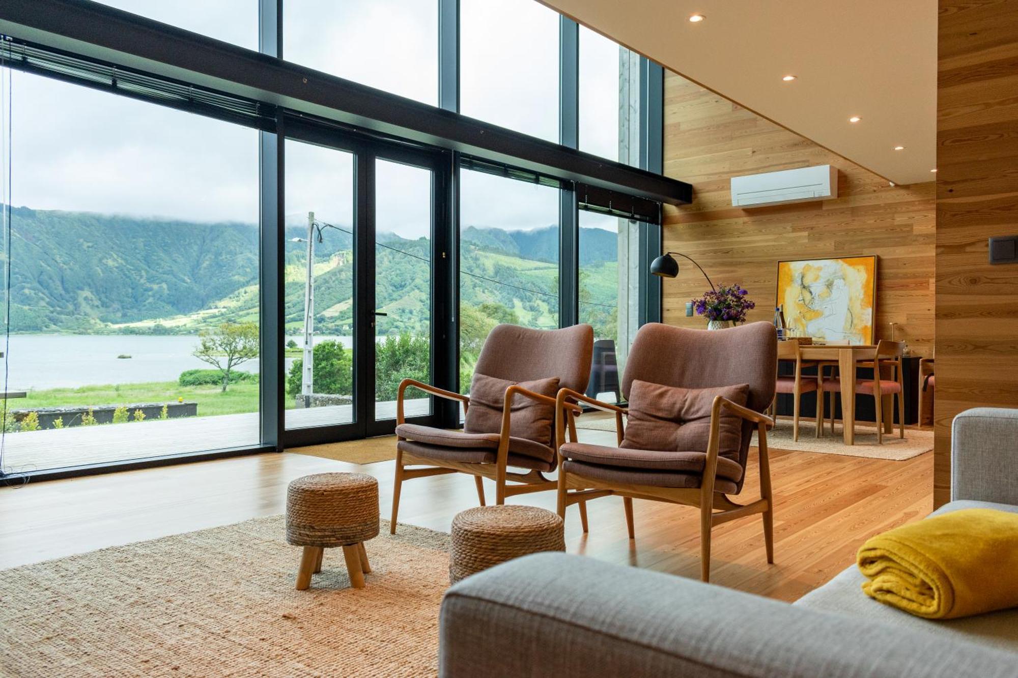 Sete Cidades Lake Cabin - Casa Da Lagoa Понта-Делгада Экстерьер фото