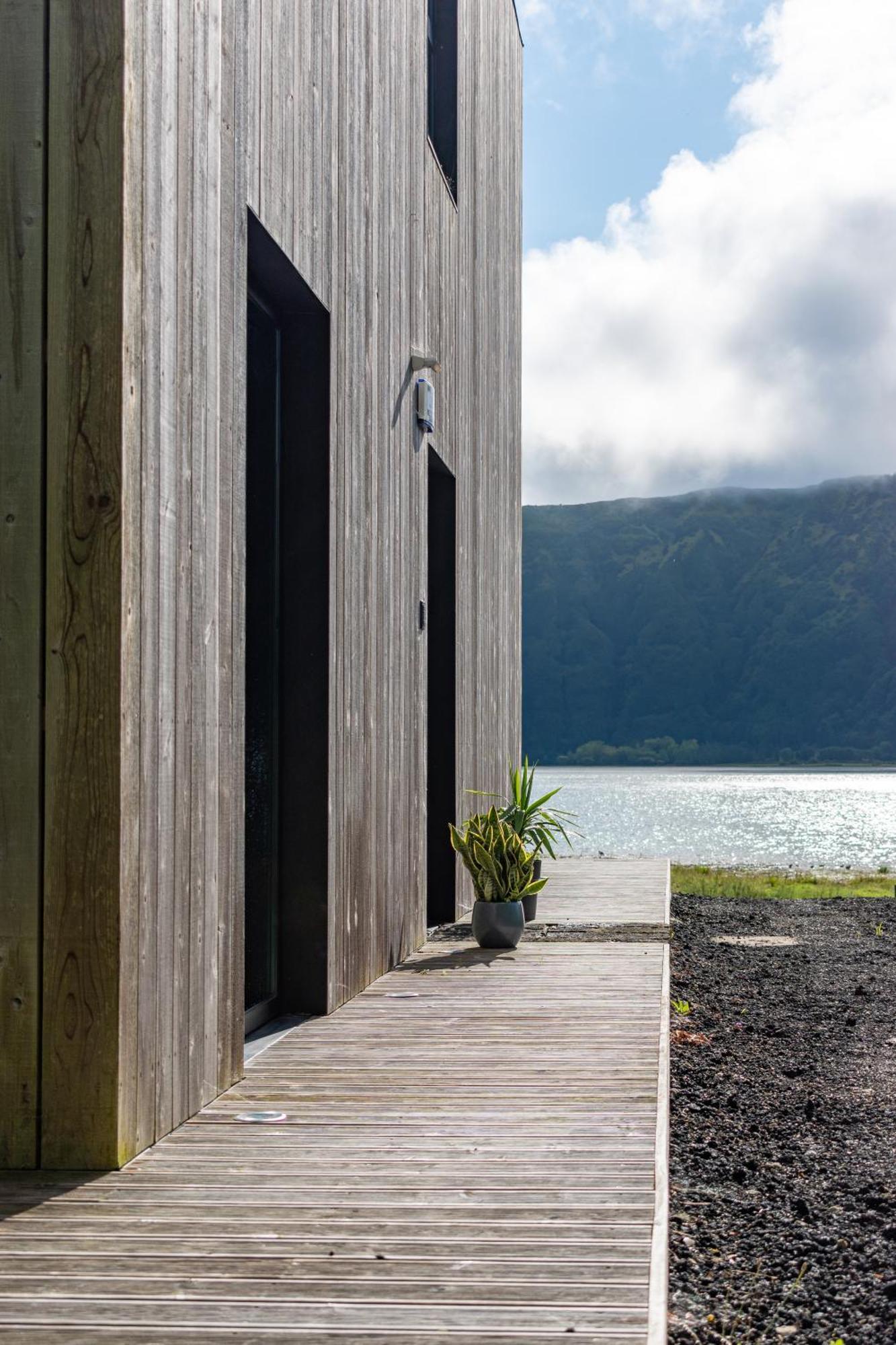 Вилла Sete Cidades Lake Cabin - Casa Da Lagoa Понта-Делгада Экстерьер фото