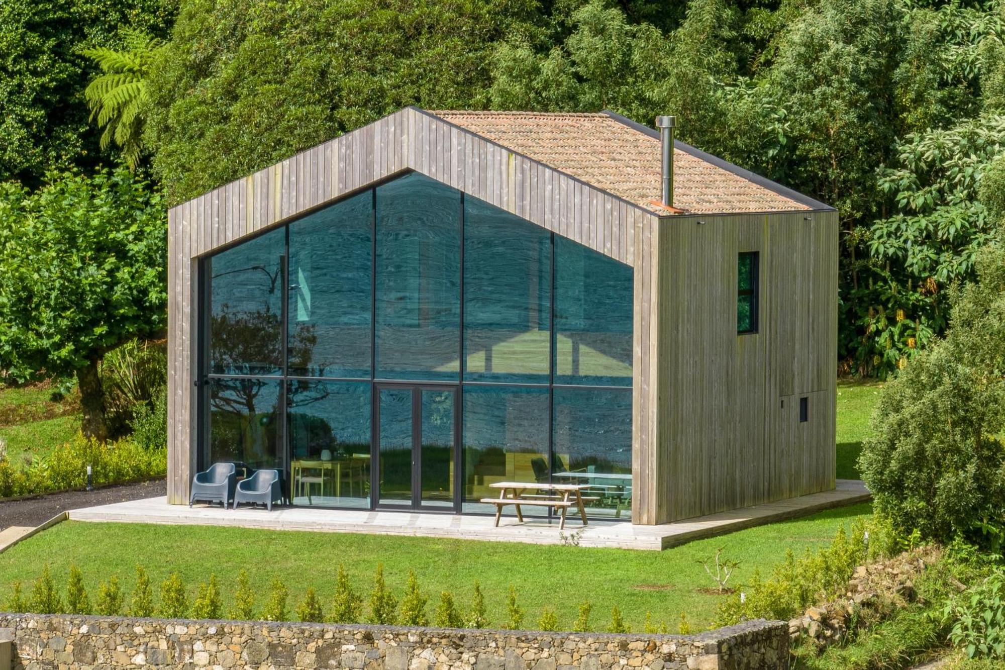 Sete Cidades Lake Cabin - Casa Da Lagoa Понта-Делгада Экстерьер фото